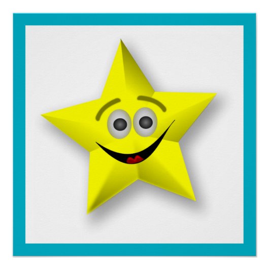 POSTER FACE STAR (Devant)