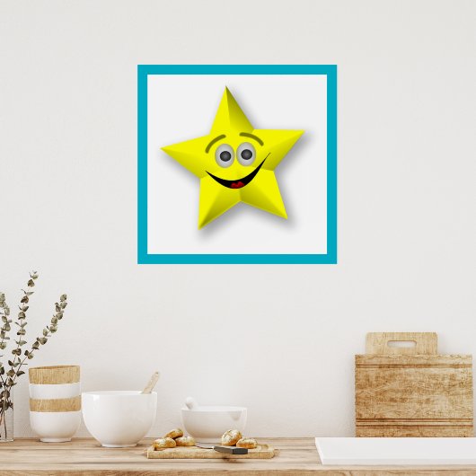 POSTER FACE STAR (Cuisine)