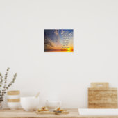 Poster Face The Sunshine — Citation de Walt Whitman - imp (Cuisine)