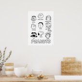 Poster Faces d'arachides (Cuisine)