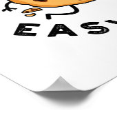 Poster Facile Crumb Easy Dough Dough Pun de cuisson amusa (Coin)