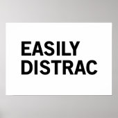 Poster Facilement Distrac (Devant)