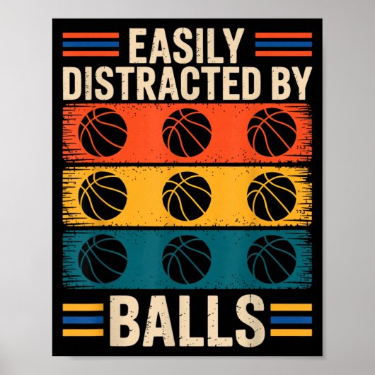 Poster Facilement distrait (Devant)