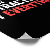 Poster Facilement distrait1 (Coin)