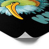 Poster Facilement distrait par kiwi (Coin)