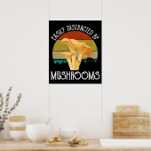 Poster Facilement Distrait Par Les Champignons (Chanterel (Cuisine)