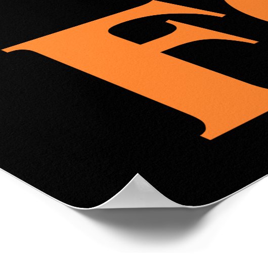 Poster Facilement Distrait Par Les Renards (Coin)