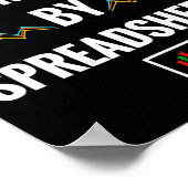 Poster Facilement Distrait Par Les Tableurs Statistiques (Coin)