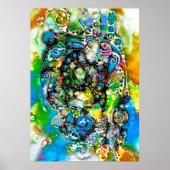 Poster Façons De Vivre - Art Neurographique 7 (Devant)