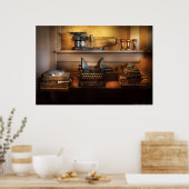 Poster Facteur - Au bureau de poste (Cuisine)