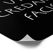 Poster Factis ut credam facis (Coin)