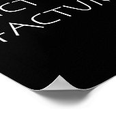 Poster Factum dictum (Coin)