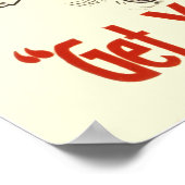 Poster Facture d'enregistrement d'été (Coin)