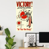 Poster Facture d'enregistrement d'été (Bureau à domicile)