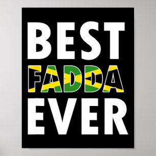 Poster Fadda Ever Papa Papa Papa Père Père Fête des pères