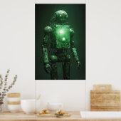 Poster Fading Sentinel : Un robot brisé (Cuisine)