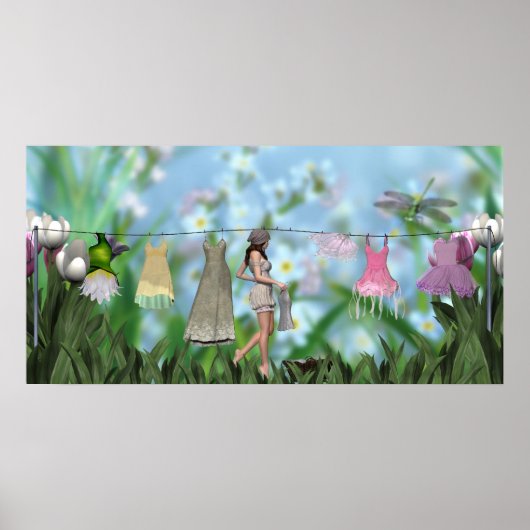 Poster Fae de blanchisserie (Devant)