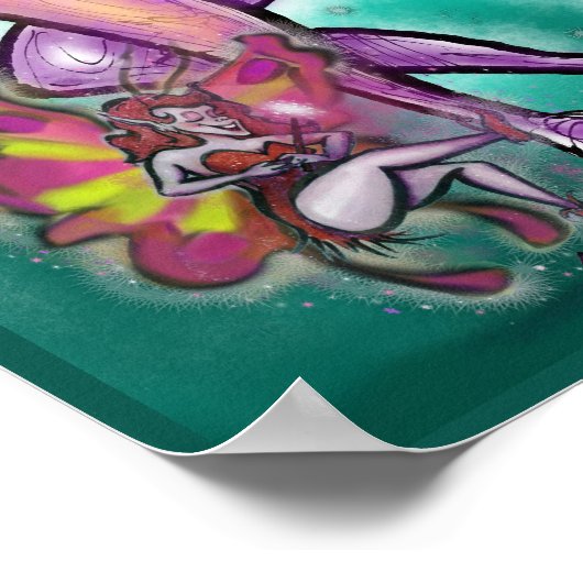 Poster Fae foncé et Fae clair (Coin)