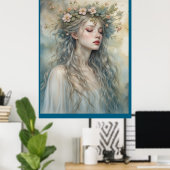 Poster "Fae in Sunrise" (Bureau à domicile)