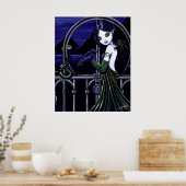 Poster Faery gothique du monde souterrain "Hecate" (Cuisine)