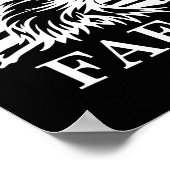 Poster Fafo Trump Drapeau Américain  (Coin)