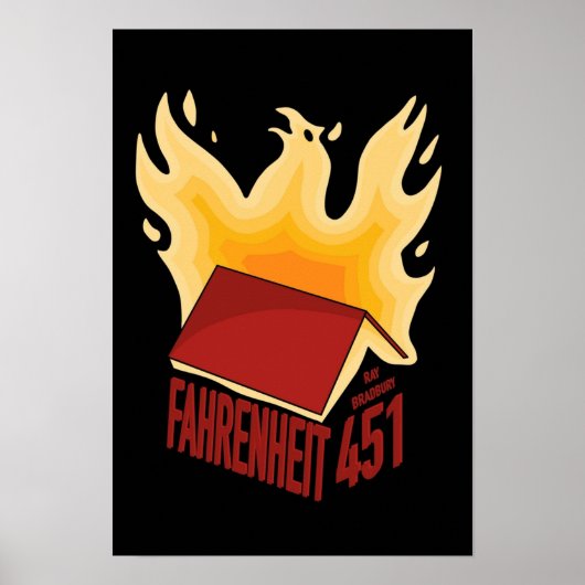 Poster Fahrenheit 451 (Devant)