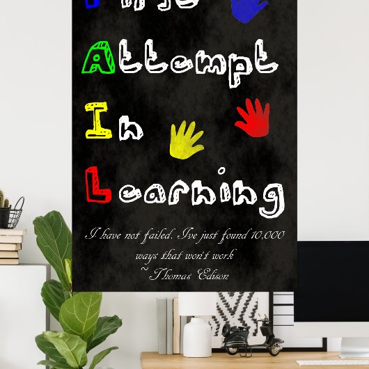 Poster FAIL - Première tentative dans l'affiche d'apprent (Bureau à domicile)