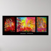 POSTER FAILLES DE FLEURS DANS LE NIGNT (Devant)