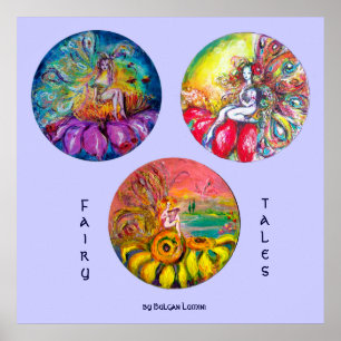 POSTER FAILLES DE FLEURS MAGIQUES