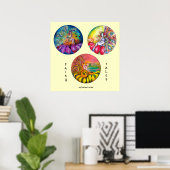 POSTER FAILLES DE FLEURS MAGIQUES (Bureau à domicile)
