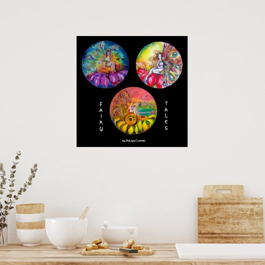 POSTER FAILLES DE FLEURS MAGIQUES (Cuisine)