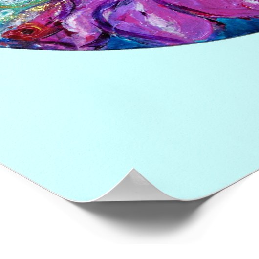 POSTER FAILLES DE FLEURS MAGIQUES (Coin)