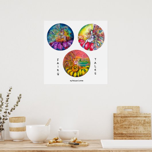 POSTER FAILLES DE FLEURS MAGIQUES (Cuisine)