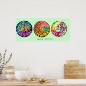 POSTER FAILLES DE FLEURS MAGIQUES (Cuisine)