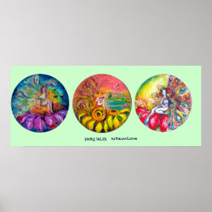 POSTER FAILLES DE FLEURS MAGIQUES