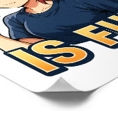 Poster FAILURE IS CAREL - High Gloss 3D Anime Girl Art fo (Coin)