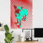 Poster fainéant brumie (Bureau à domicile)