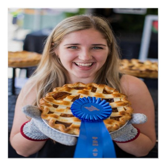Poster Fair Baking Contest Photo Customize (Devant)