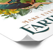 Poster Faire chaque Jour des terres quotidien (Coin)