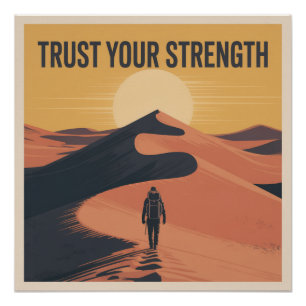 Poster Faire Confiance à Votre Force