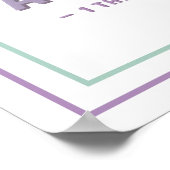 Poster Faire de la prière une priorité Écriture en gras (Coin)