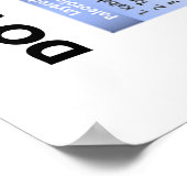 Poster Faire de la stratigraphie parce que la géologie ro (Coin)