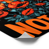 Poster Faire De L'Art Pas Des Poppies De Croissance De Gu (Coin)