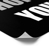 Poster Faire de l'art votre vie (Coin)