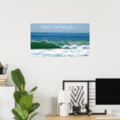 Poster Faire défiler avec flow_Poster (Bureau à domicile)