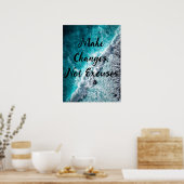 Poster Faire des changements, pas des expressions - Poste (Cuisine)