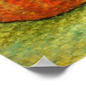 Poster Faire des choix Whimsical Woodland Fox Art Peintur (Coin)