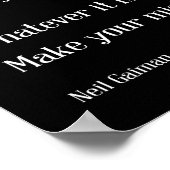 Poster Faire des erreurs (Coin)