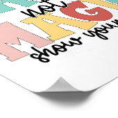 Poster Faire des maths pas de la magie Prof de maths Reto (Coin)