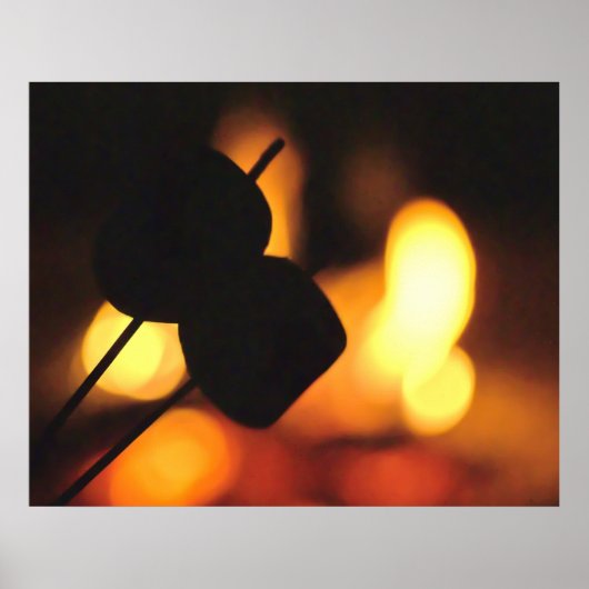 Poster Faire des S'mores (Devant)